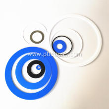 Self-lubricated filled PTFE flat washer mechanical seal